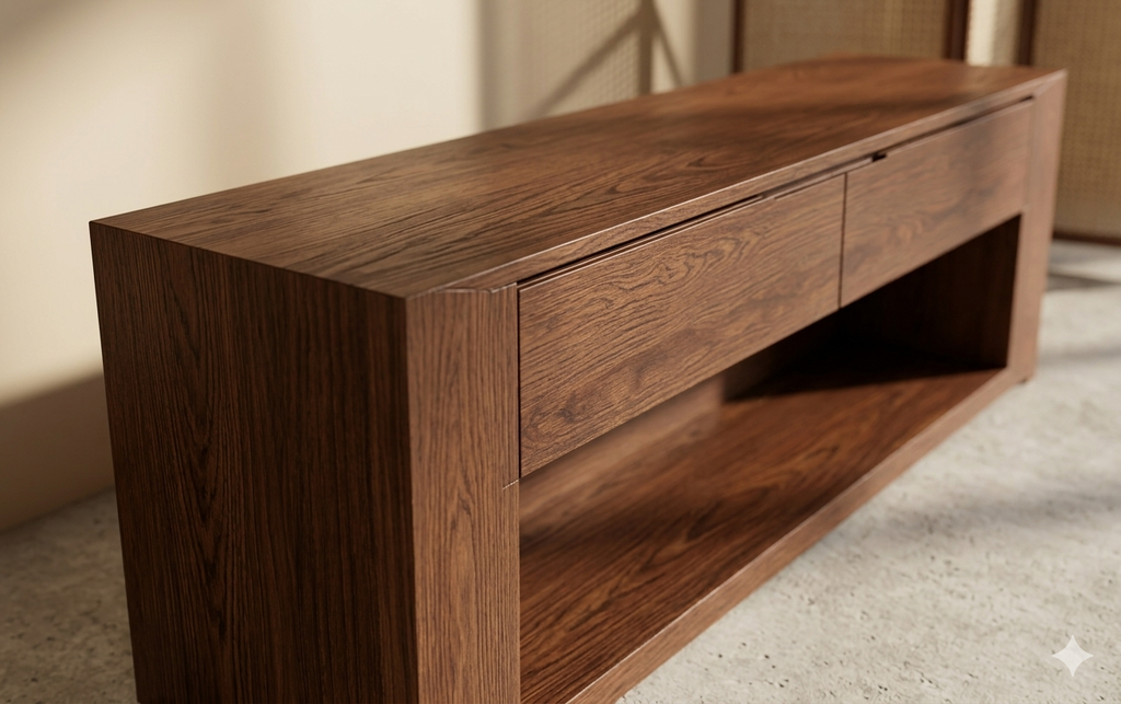Portal Sideboard No. 01 – Modern Solid Wood Storage Console