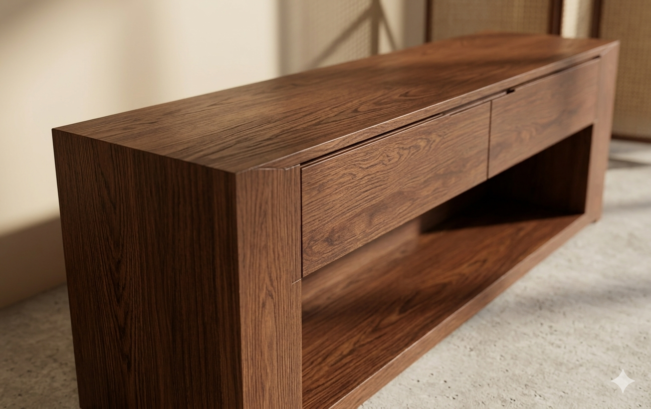 Portal Sideboard No. 01 – Modern Solid Wood Storage Console