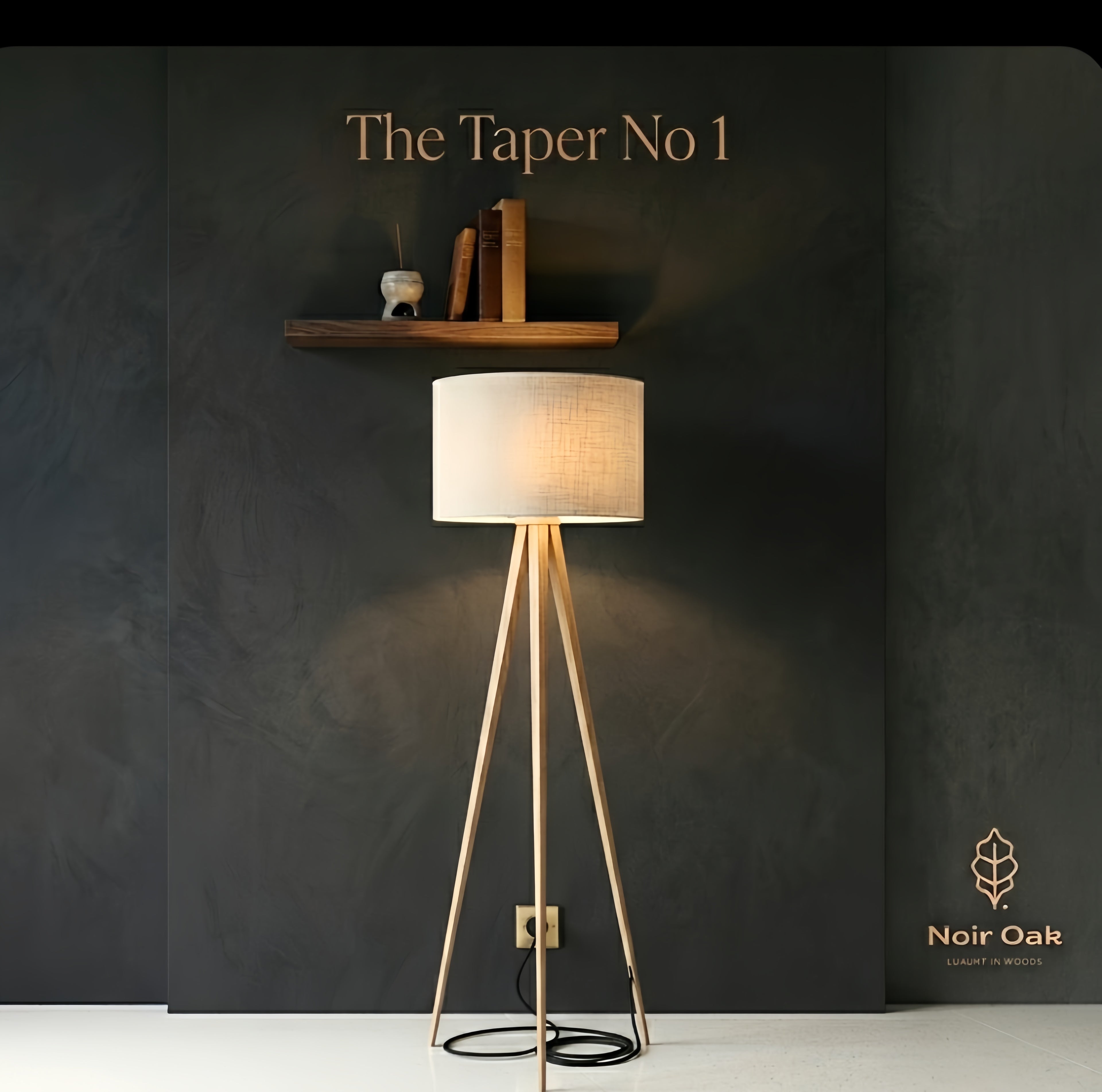 The Taper No. 01 | Tripod Floor Lamp