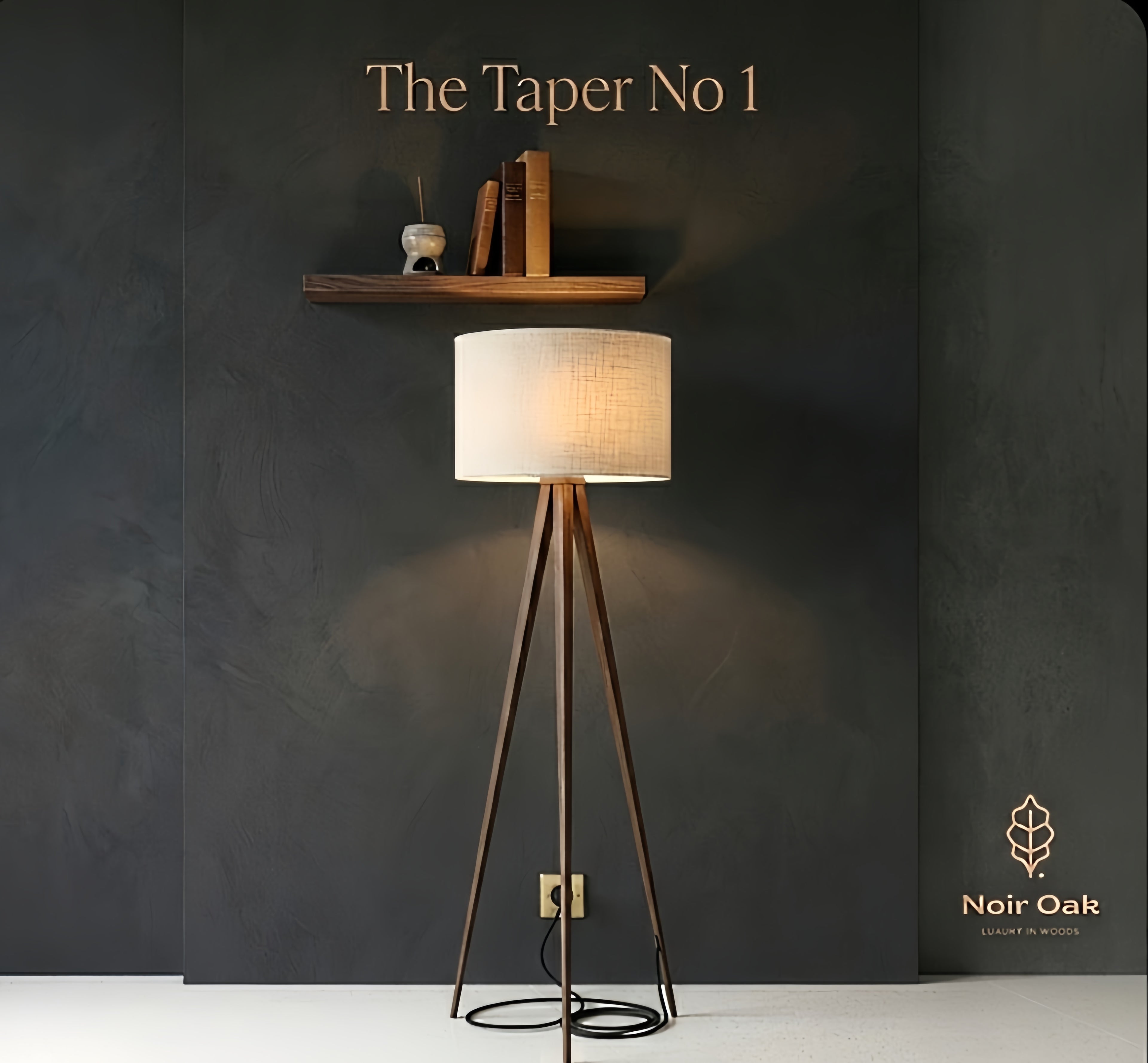The Taper No. 01 | Tripod Floor Lamp